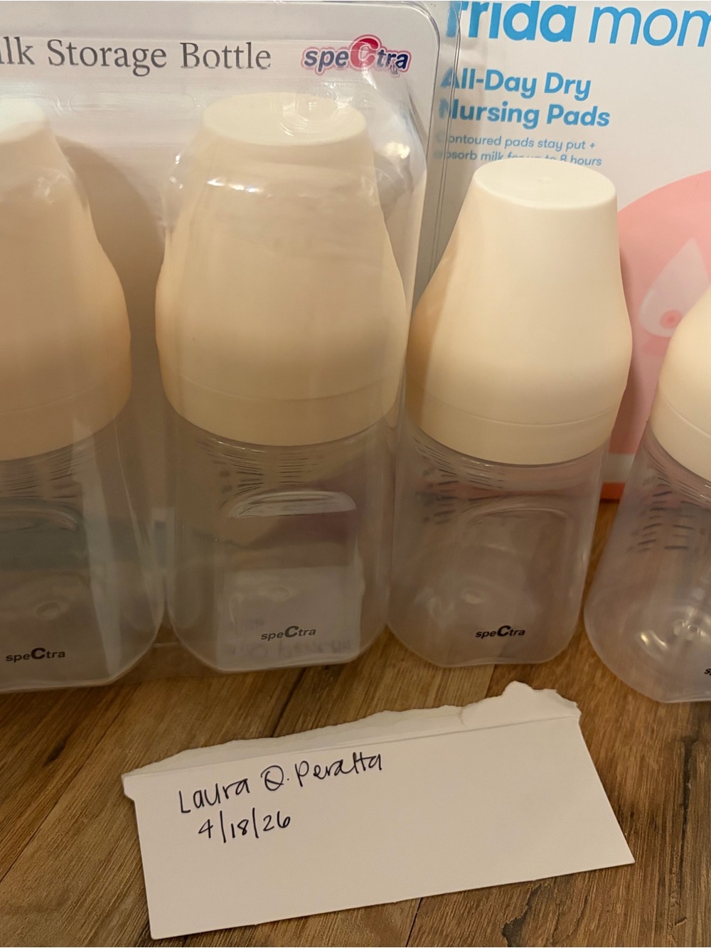 Spectra Baby Milk Storage Bottles NEW